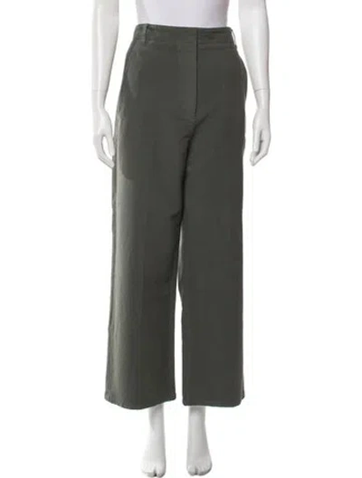 Pre-owned Tibi Wide Leg Pants In Gray