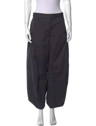 Pre-owned Tibi Wide Leg Pants In Gray