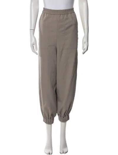 Pre-owned Tibi Wide Leg Pants In Gray