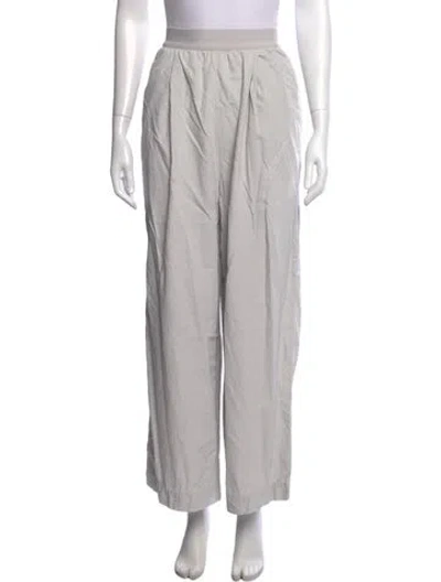 Pre-owned Tibi Wide Leg Pants In Gray