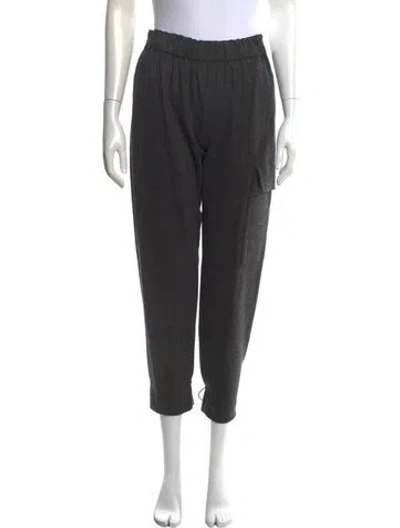 Pre-owned Tibi Wide Leg Pants In Grey