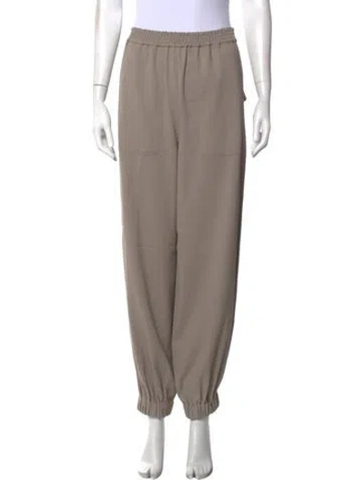 Pre-owned Tibi Wide Leg Pants In Grey