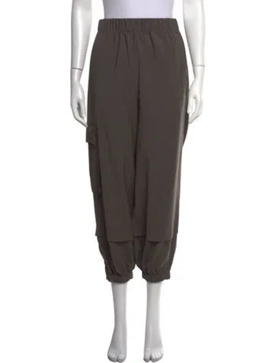 Pre-owned Tibi Wide Leg Pants In Grey