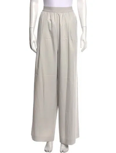 Pre-owned Tibi Wide Leg Pants In Grey