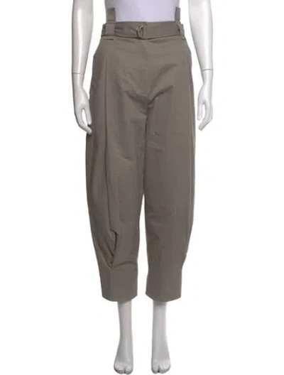 Pre-owned Tibi Wide Leg Pants In Grey