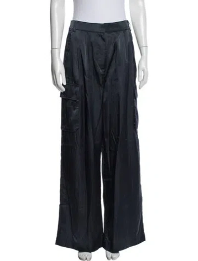 Pre-owned Tibi Wide Leg Pants In Grey