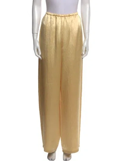 Pre-owned Tibi Wide Leg Pants In Neutral