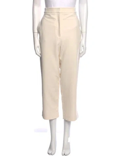 Pre-owned Tibi Wide Leg Pants In Neutral