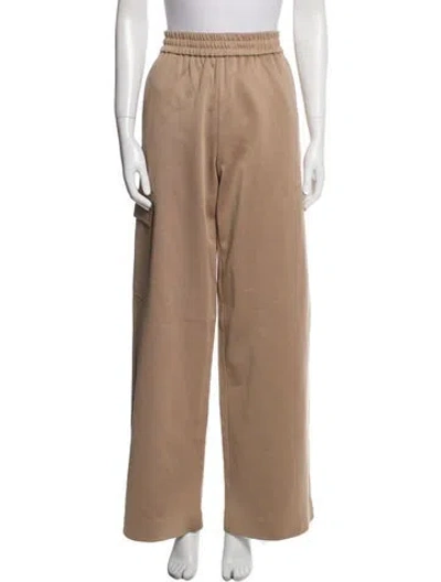 Pre-owned Tibi Wide Leg Pants In Neutral