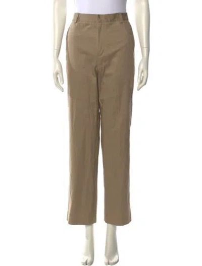 Pre-owned Tibi Wide Leg Pants In Neutral