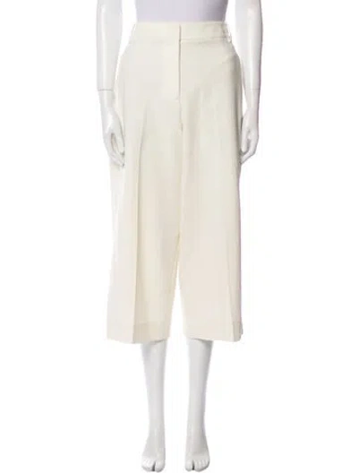 Pre-owned Tibi Wide Leg Pants In Neutral
