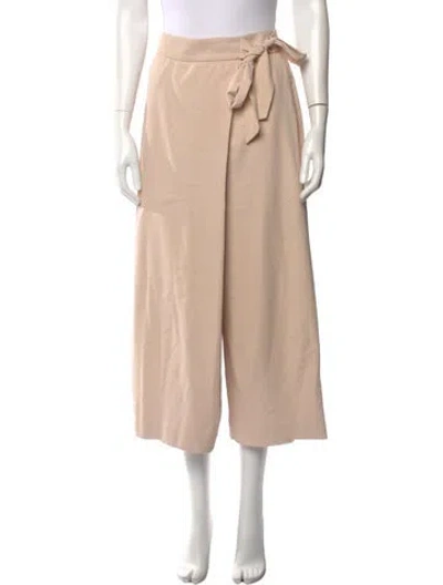 Pre-owned Tibi Wide Leg Pants In Neutral