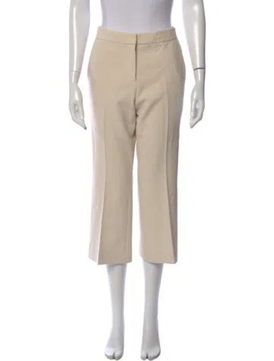 Pre-owned Tibi Wide Leg Pants In Neutral