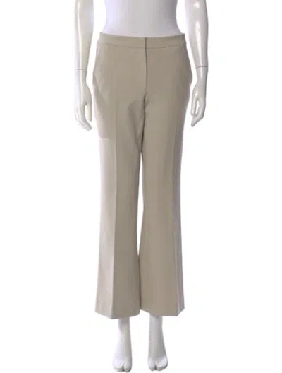 Pre-owned Tibi Wide Leg Pants In Neutral