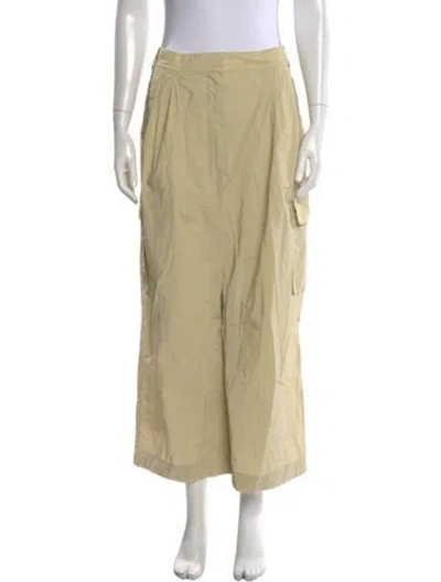 Pre-owned Tibi Wide Leg Pants In Neutral