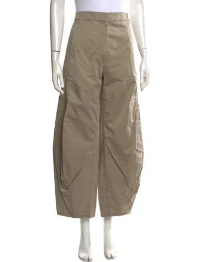 Pre-owned Tibi Wide Leg Pants In Neutral