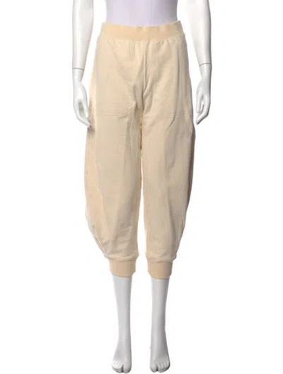 Pre-owned Tibi Wide Leg Pants In Neutral
