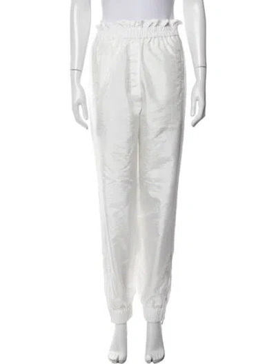 Pre-owned Tibi Wide Leg Pants In Neutrals