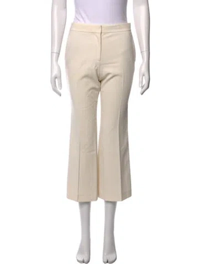 Pre-owned Tibi Wide Leg Pants In Neutrals