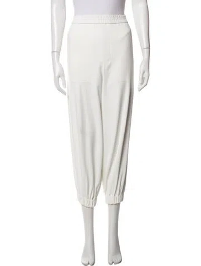Pre-owned Tibi Wide Leg Pants In Neutrals