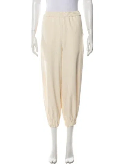 Pre-owned Tibi Wide Leg Pants In Neutrals