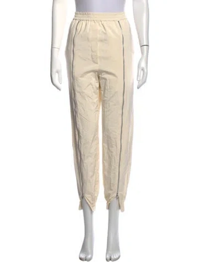 Pre-owned Tibi Wide Leg Pants In Neutrals