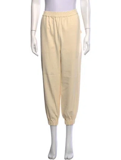 Pre-owned Tibi Wide Leg Pants In Neutrals