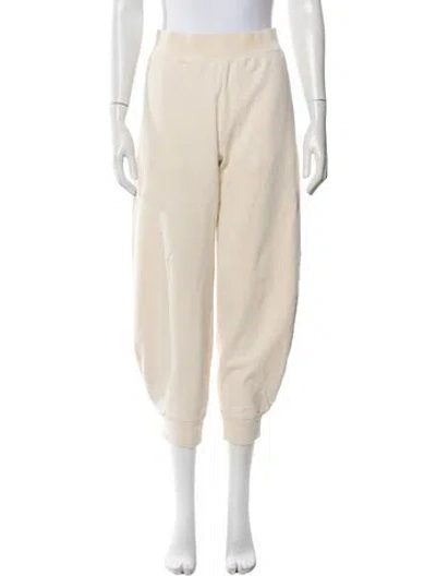 Pre-owned Tibi Wide Leg Pants In Neutrals
