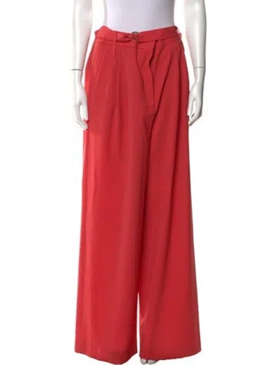 Pre-owned Tibi Wide Leg Pants In Pink