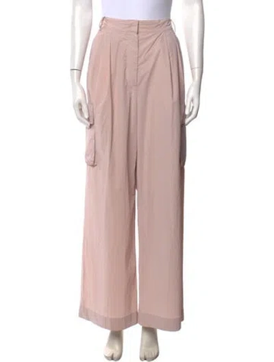 Pre-owned Tibi Wide Leg Pants In Pink
