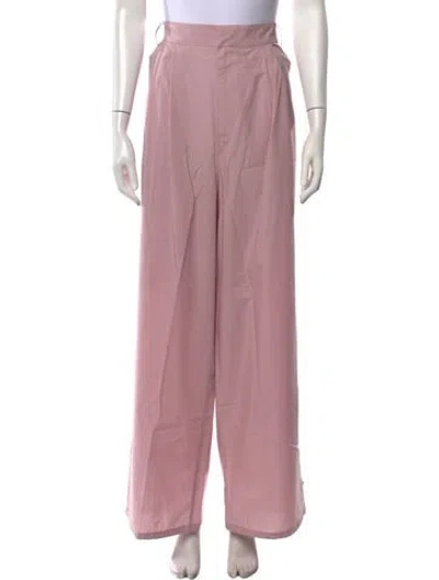 Pre-owned Tibi Wide Leg Pants In Pink