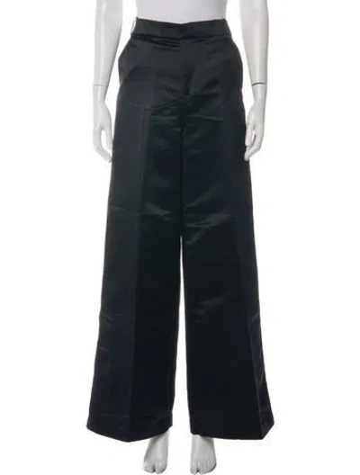 Pre-owned Tibi Wide Leg Pants W/ Tags In Black