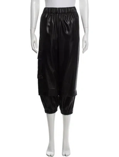 Pre-owned Tibi Wide Leg Pants W/ Tags In Black