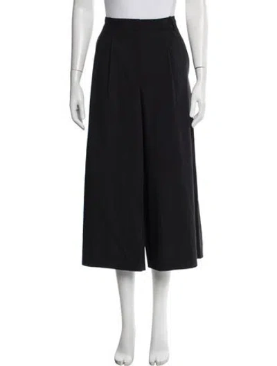 Pre-owned Tibi Wide Leg Pants W/ Tags In Black