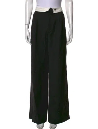 Pre-owned Tibi Wide Leg Pants W/ Tags In Black