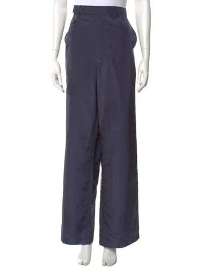 Pre-owned Tibi Wide Leg Pants W/ Tags In Blue