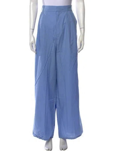 Pre-owned Tibi Wide Leg Pants W/ Tags In Blue