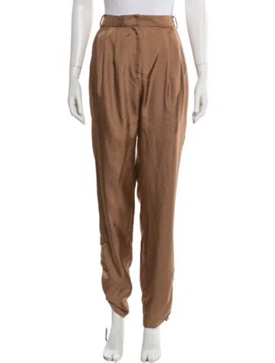 Pre-owned Tibi Wide Leg Pants W/ Tags In Brown