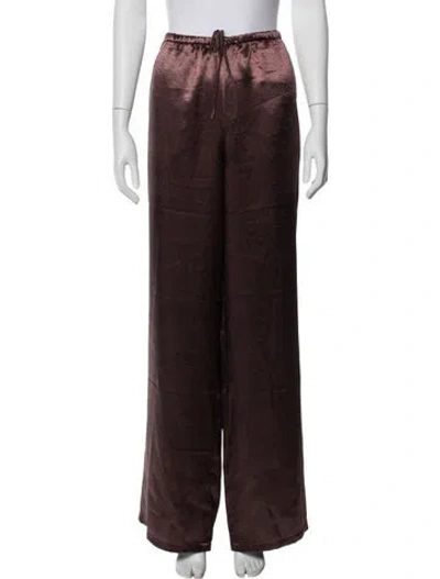 Pre-owned Tibi Wide Leg Pants W/ Tags In Brown