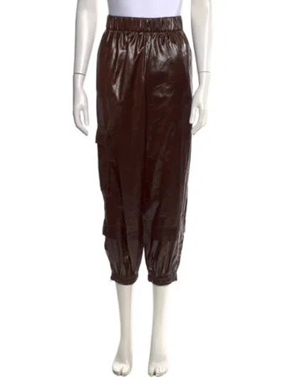 Pre-owned Tibi Wide Leg Pants W/ Tags In Brown