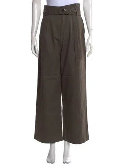 Pre-owned Tibi Wide Leg Pants W/ Tags In Brown