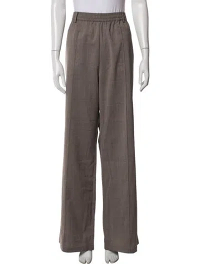 Pre-owned Tibi Wide Leg Pants W/ Tags In Brown