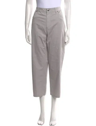 Pre-owned Tibi Wide Leg Pants W/ Tags In Gray