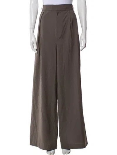 Pre-owned Tibi Wide Leg Pants W/ Tags In Gray
