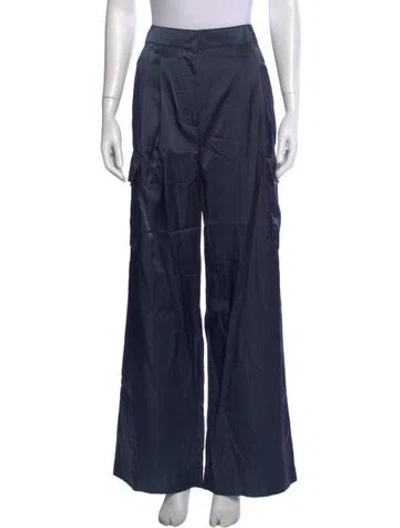 Pre-owned Tibi Wide Leg Pants W/ Tags In Gray