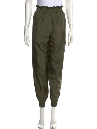 Pre-owned Tibi Wide Leg Pants W/ Tags In Green