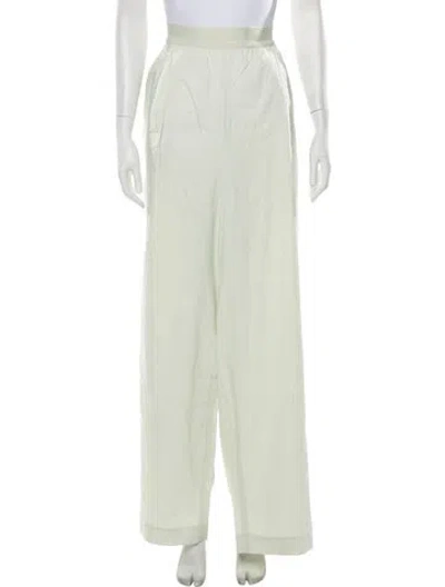 Pre-owned Tibi Wide Leg Pants W/ Tags In Green