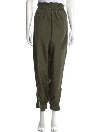 Pre-owned Tibi Wide Leg Pants W/ Tags In Green