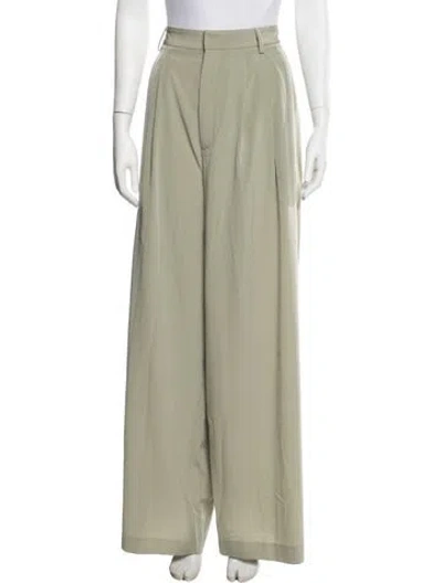 Pre-owned Tibi Wide Leg Pants W/ Tags In Green