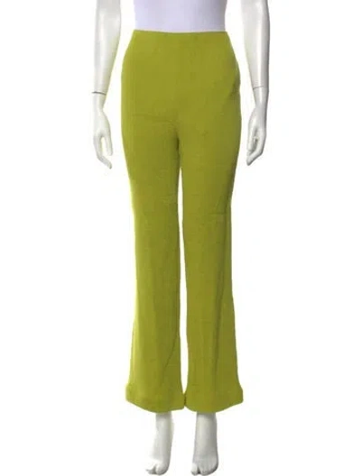 Pre-owned Tibi Wide Leg Pants W/ Tags In Green
